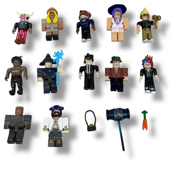 Roblox Lot of 12 Action Figures with Accessories Collectable Toys NO CODES - Picture 1 of 8